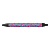 Stylo Noir Pastèque pourpre (Devant)