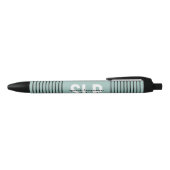 Stylo Noir Pathologiste orthophoniste SLP Stripes (Haut)