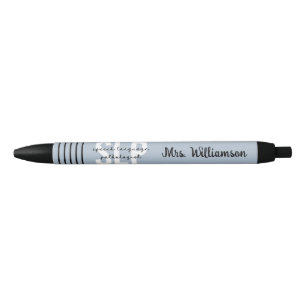 Stylo Noir Pathologiste orthophoniste sur mesure SLP