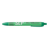 Stylo Noir Pathologiste orthophoniste sur mesure SLP (Bas)
