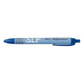 Stylo Noir Pathologiste orthophoniste sur mesure SLP (Bas)