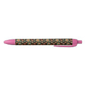 Stylo Noir Pattern de Ethnic Brooches Seamless (Bas)