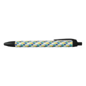 Stylo Noir Patters bleus (Haut)