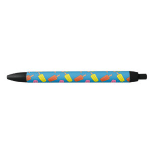 Stylo Noir Patters de Popsicles