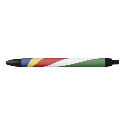 Stylo Noir pavillon des Seychelles (Devant)