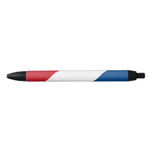 Stylo Noir Pays-Bas Drapeau Souvenir moderne