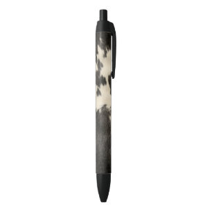 Stylo Noir Peau de vache