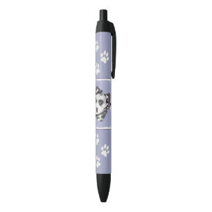 Stylo Noir Peinture Dalmatienne - Cute Original Chien Art