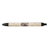 Stylo Noir Peinture de berger pyrénéenne - Cute Original Chie (Devant)