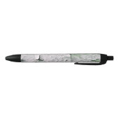 STYLO NOIR PEINTURE DE PEELING ANCIENNE (Bas)