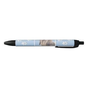 Stylo Noir Peinture Havanaise (Argent) - Cute Original Chien