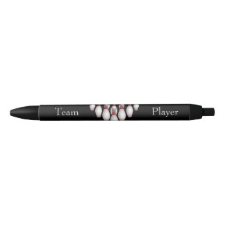 Stylo Noir Pen (Bowling Pins)