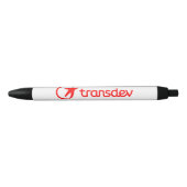 Stylo Noir Pen Transdev (Devant)