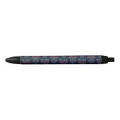 Stylo Noir Penser Comme Un Enseignant Nerd De Chimie Proton (Devant)