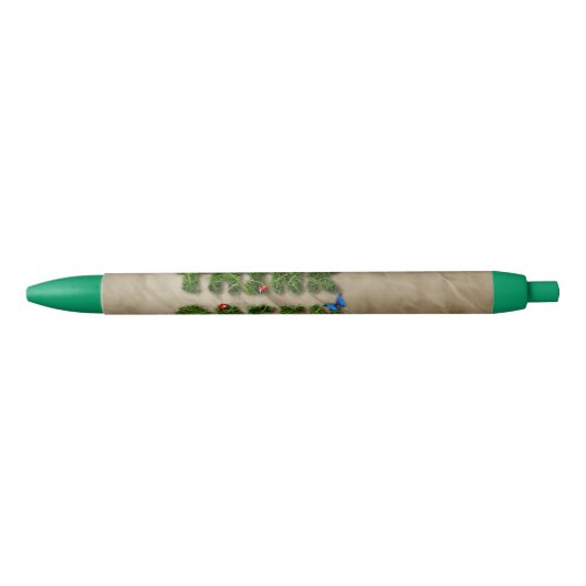 Stylo Noir penser vert (Devant)