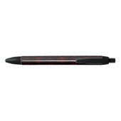 Stylo Noir Pentagram Red Devil (Dos)