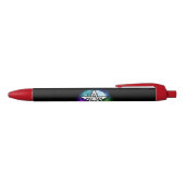 Stylo Noir pentagramme du Wiccan (Haut)