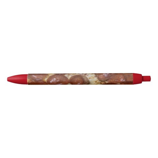 Stylo Noir Pepperoni Pizza (Devant)