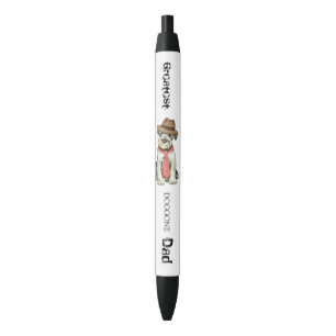 Stylo Noir Père Schnauzer