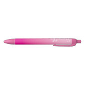 Stylo Noir Personalized Light and Hot Pink Ombre (Bas)