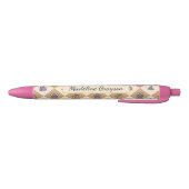 Stylo Noir Personalized Magic Academy Wizard School Gold (Bas)