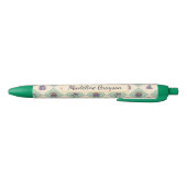 Stylo Noir Personalized Magic Academy Wizard School Green (Bas)