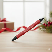 Stylo Noir Personalized Merry Christmas Text Mark Pen for Hol