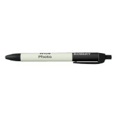 Stylo Noir Personalized Name & Your Photo Pen (Bas)
