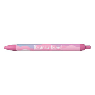 Stylo Noir Personalized Pastel Cloud Pen | Add Your Business 