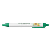 Stylo Noir Personnaliser Hello The Spring Sunflower (Bas)