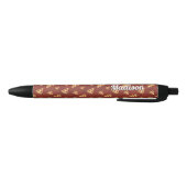 Stylo Noir Personnaliser les tranches de pizza Cool motif rou (Bas)