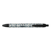 Stylo Noir Pétales (Dos)