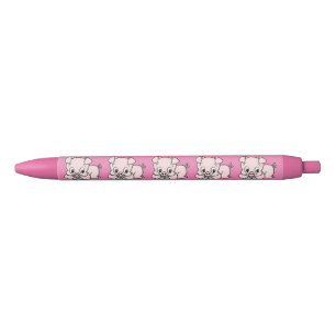 Stylo Noir Petit Cochon mignon