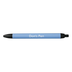Stylo Noir Petit Garçon bleu Personnalisé