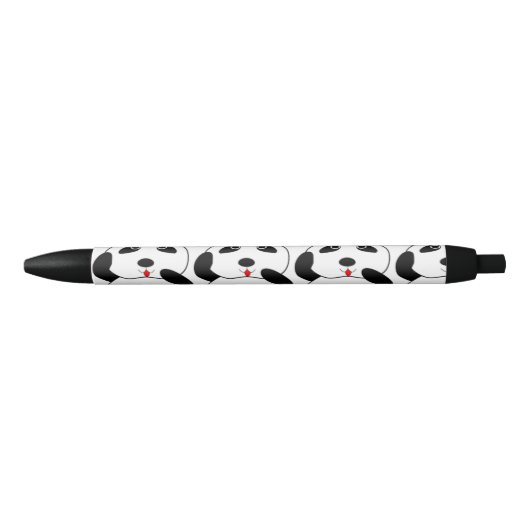 Stylo Noir Petit Panda (Devant)