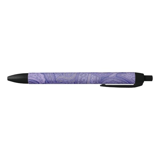 Stylo Noir Pie de lavande violet (Bas)