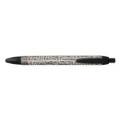 Stylo Noir Pierre de Hemet Maze Thunder_Cove (Dos)