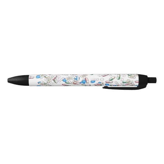 Stylo Noir Pill Sprinkles Pattern (Bas)