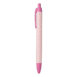 Stylo Noir Pink Star