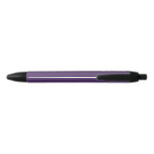 Stylo Noir Pinstripes pourpres (Dos)
