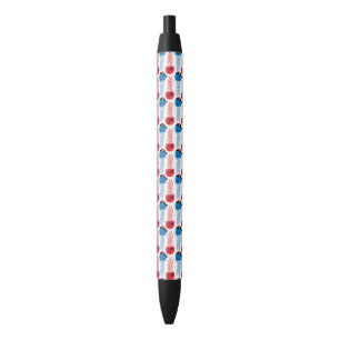 Stylo Noir Pirate Jellyfish, Motif de méduses, Sea Animaux