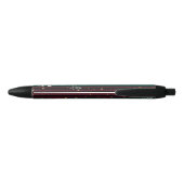 Stylo Noir Pirate Pen Crâne Crossbones (Dos)