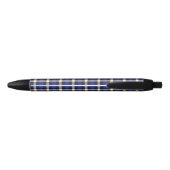Stylo Noir Plaid (Dos)