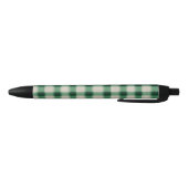 Stylo Noir Plaid à la crème verte (Bas)