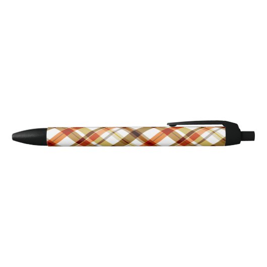 Stylo Noir Plaid Automne (Haut)