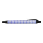 Stylo Noir Plaid blanc bleu 2 (Haut)