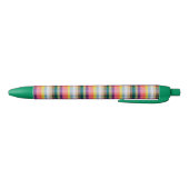 Stylo Noir Plaid écossais abstrait (Bas)