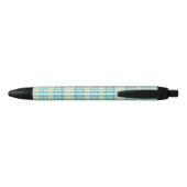 Stylo Noir Plaid en pastel (Dos)