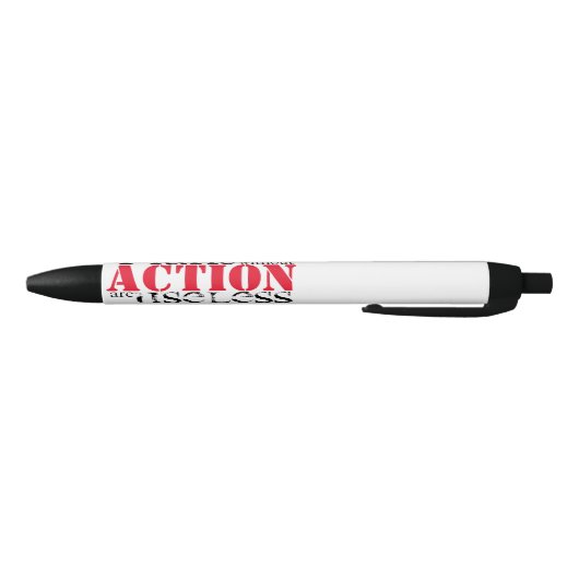 Stylo Noir Plan d'action (Bas)