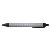 Stylo Noir Plaque de diamant gris acier (Bas)